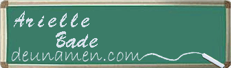 Arielle Bade Visitenkarte